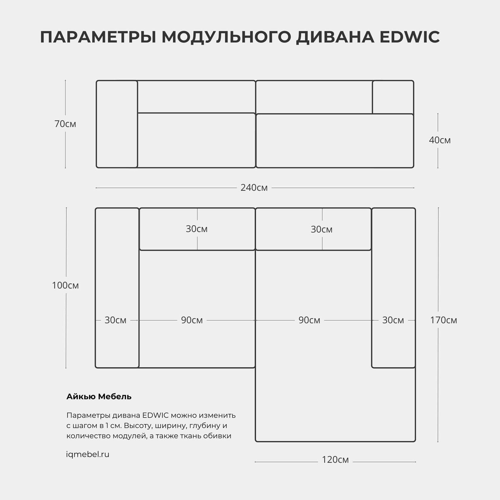 Диван Edwic STILL превью 6